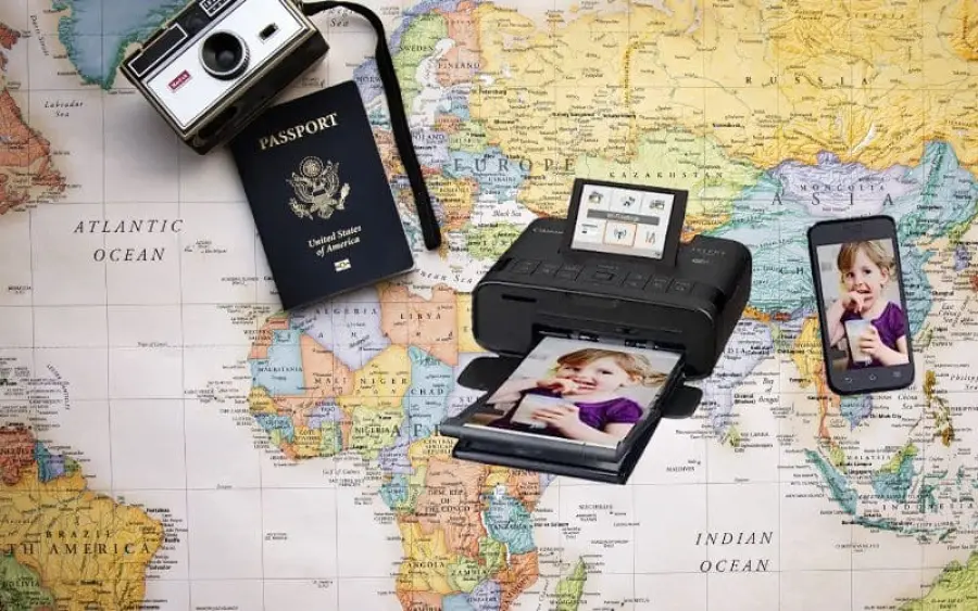 Stampante fotografica portatile per chi viaggia