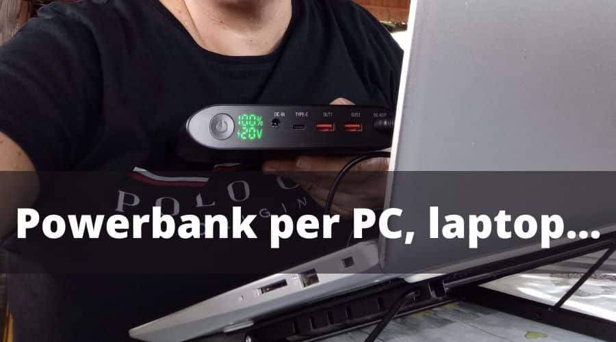 Migliori powerbank per PC per lavorare dove vuoi!
