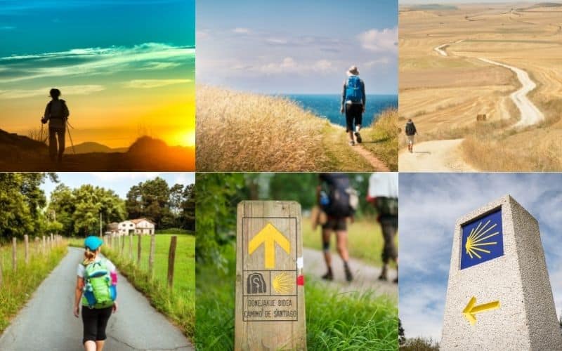 Il cammino di Santiago con tappe e itinerari