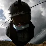 Il mio volo dell'angelo con il Flying in The Sky