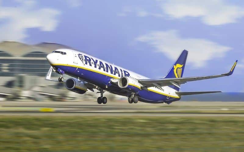 foto rappresentativa di voli low cost Ryanair