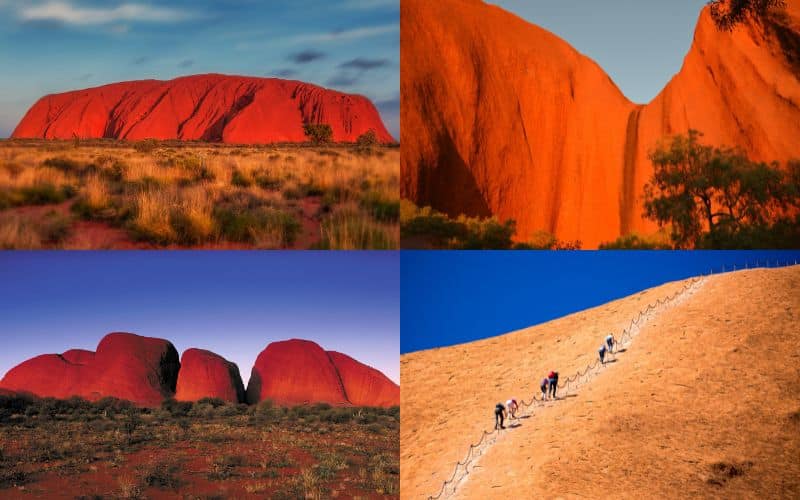 Uluru australia foto