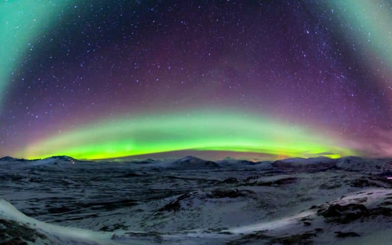 aurora boreale alta norvegia